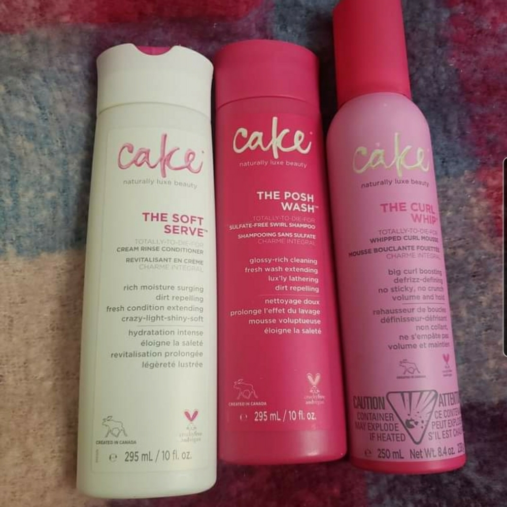 Cake naturally luxe beauty Shampoo, Conditioner, a